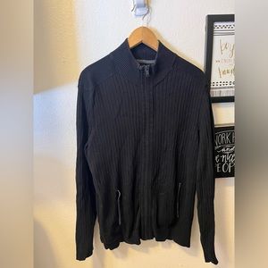 Men’s Large Alfani zip up sweater